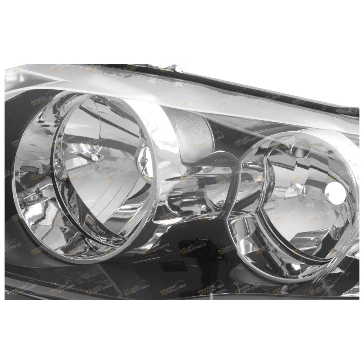 LH Black Headlight for Ford FG Falcon (2008-On) XT G6 G6E LHS