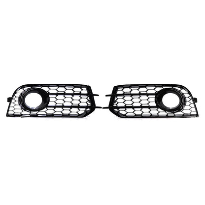 Fog Lamp Grill Cover for Audi A1 8X (2010–2014) Pair Gloss Black