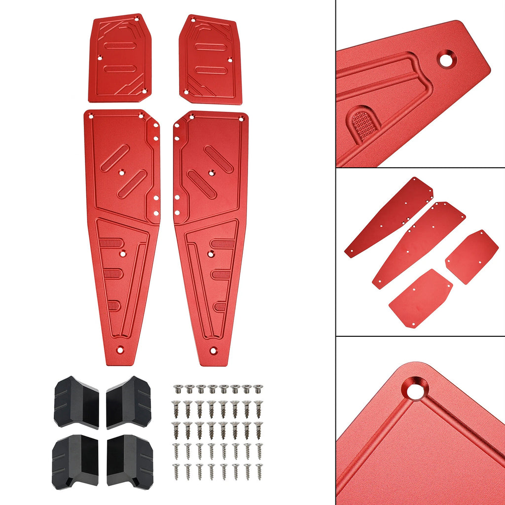 Footboard Foot Rest Pad Peg Plate for Aprilia SR GT200 SR GT125 (2022–2023)
