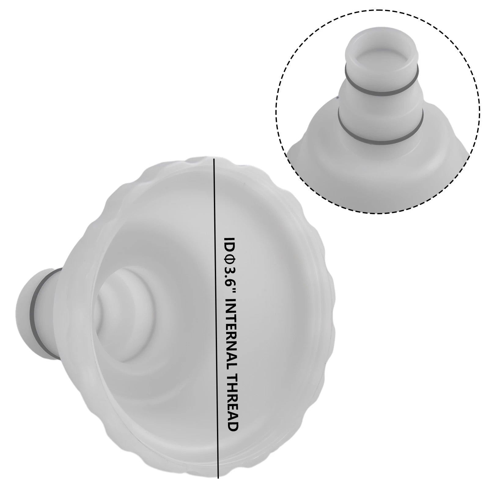 Vacuum Adapter for Summer Ground Pools (Compatible with )