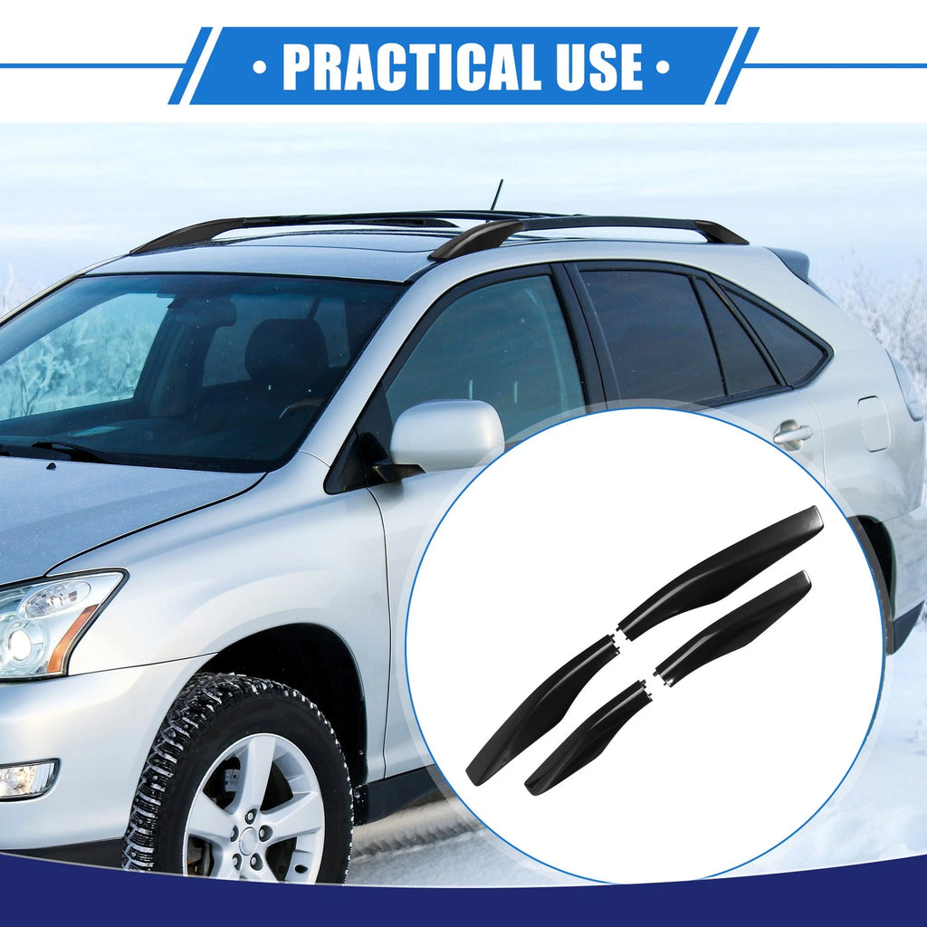 Roof Rack Side Rail End Cover Caps Set for Lexus RX350 (2003–2009)