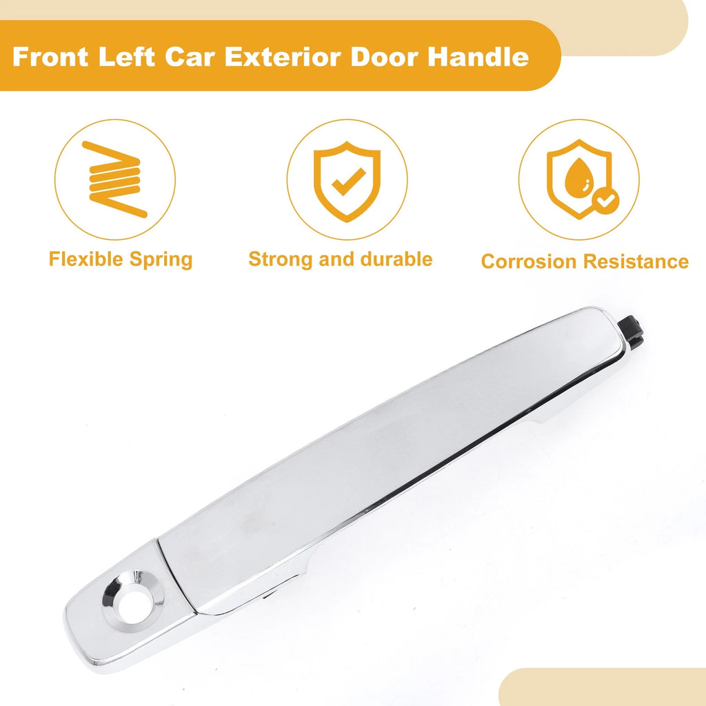 Front Left Exterior Door Handle Replacement for Ford Focus 2008–2011