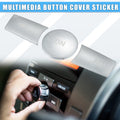 Multimedia Radio Button Cover Sticker for Mercedes-Benz C Class (2005–2015)