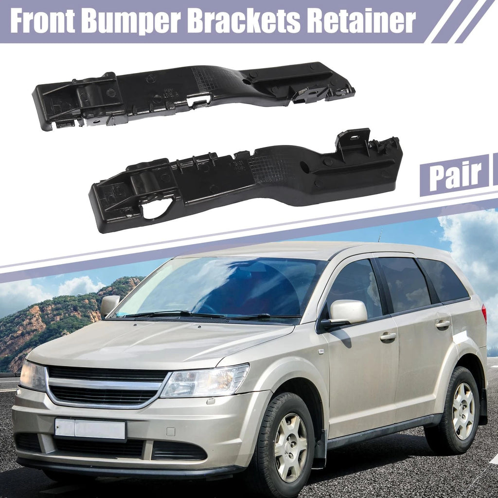 Front Bumper Bracket LH RH Replacement for Dodge Journey (2009–2020)