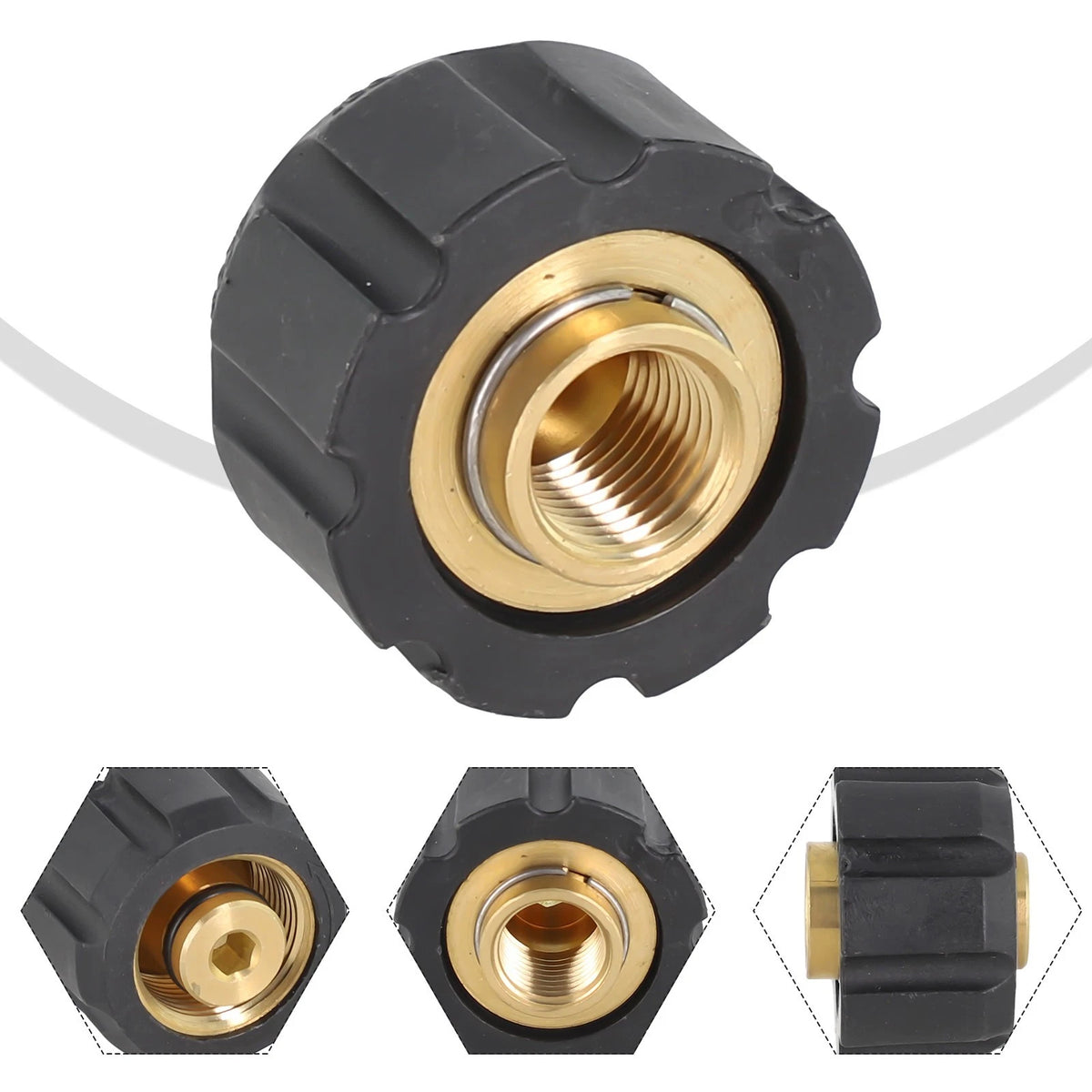 Connector Adapter for M22 X 1/4 IT Parts Wash Machine
