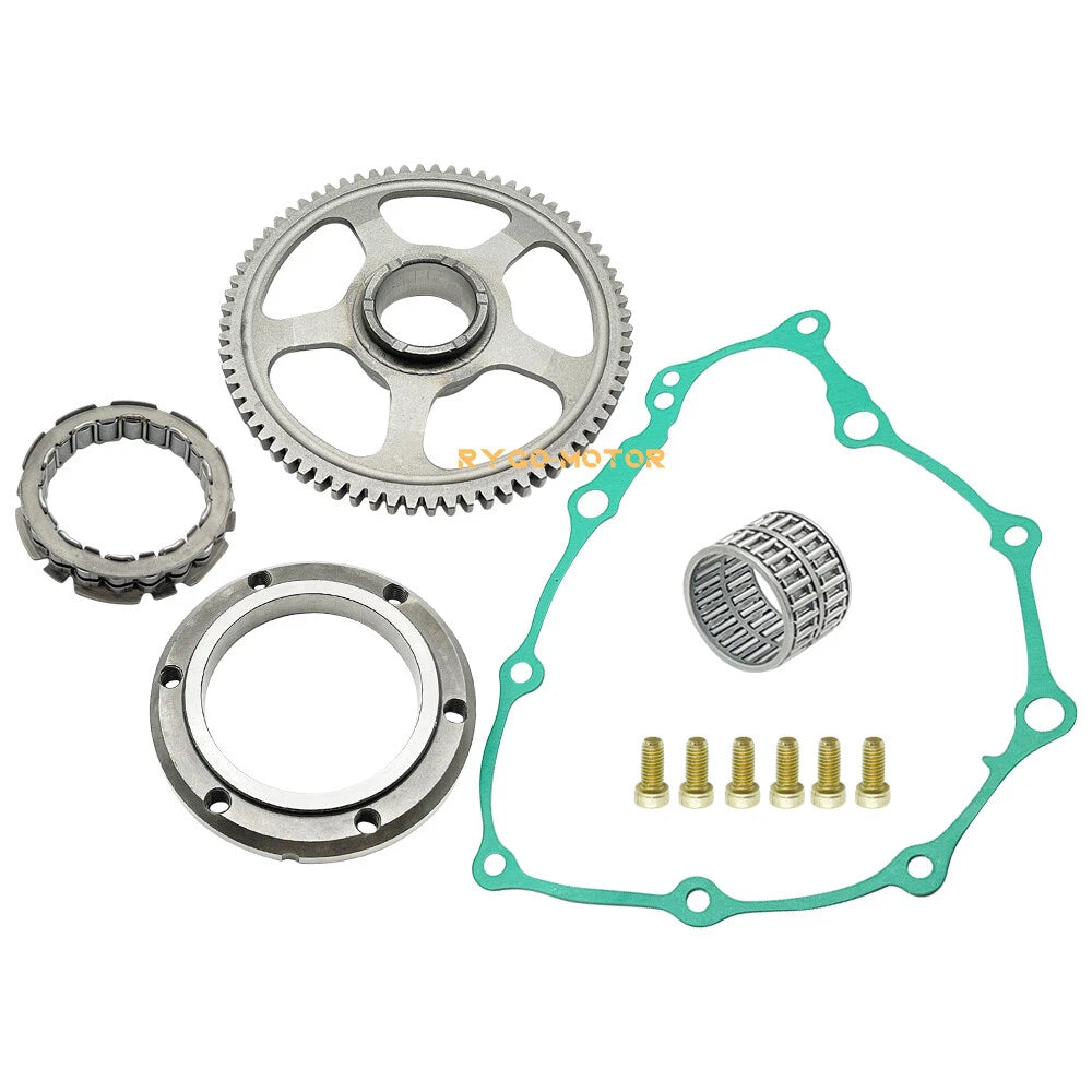 Starter Clutch One Way Gear Bearing w/Gasket for Honda TRX400EX TRX400X (1999–2014)