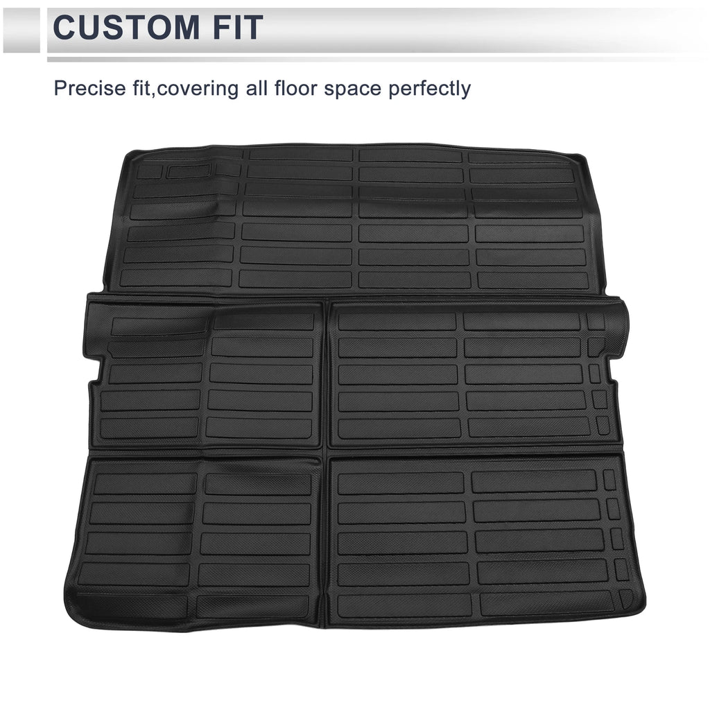 Cargo Liner Rear Trunk Mat for Honda Pilot (2023–2024) TPE Long Grid