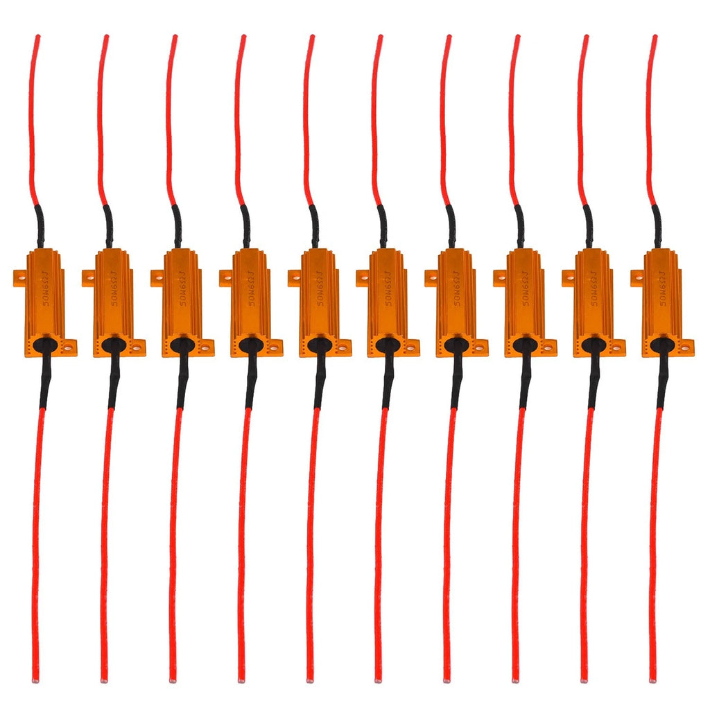 LED Lamp Decoder Resistor for PRO 10 (50W, 6 Ohm)