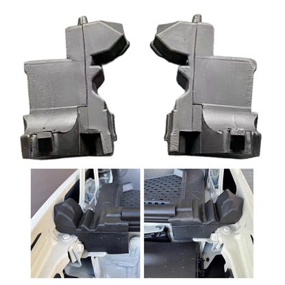 Hood Drain Baffle ABS Material Center Hood Installation Anti-aging Resistance