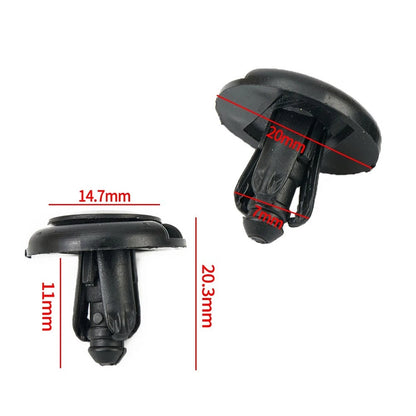 20 Piece Fender Splash Shield Push Rivet Clips for Toyota