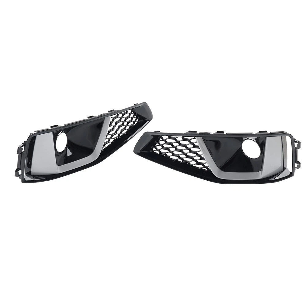 Front Bumper with Honeycomb Fog Light Grill for Audi A4 S4 (2019–2020)
