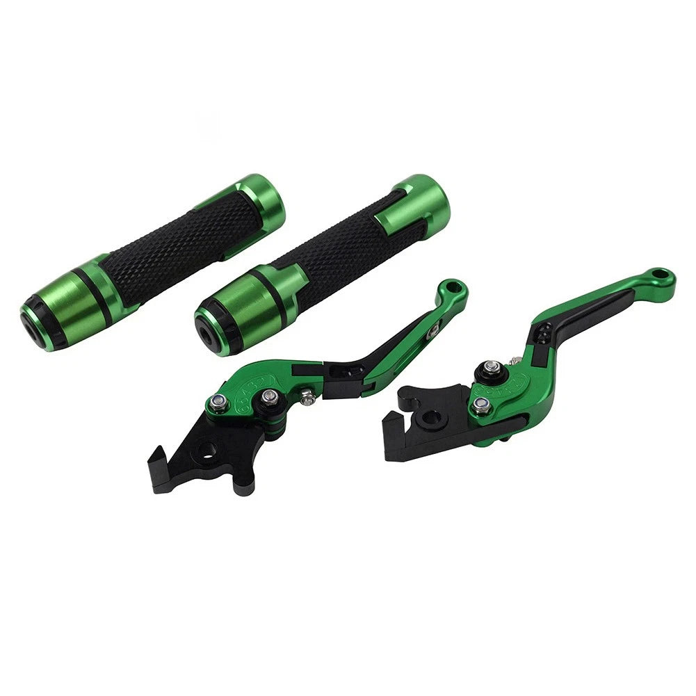 Folding Extendable Brake Clutch Lever Grip Set for Suzuki GSX-S750 (2017–2020)