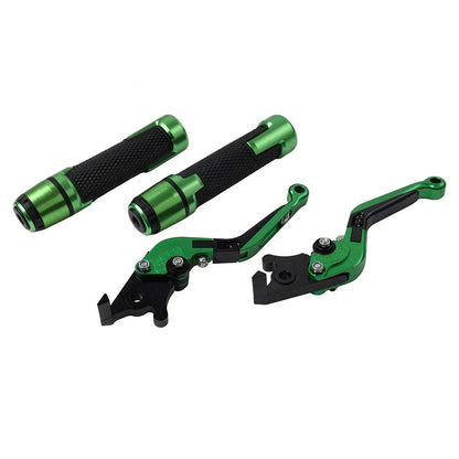Folding Extendable Brake Clutch Lever Grip Set for Suzuki GSX-S750 (2017–2020)