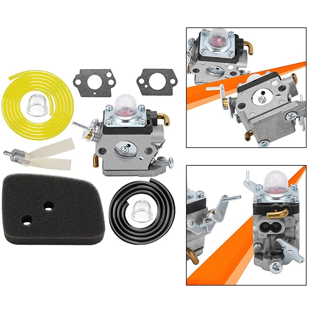 Carburetor Set for Hedge Machines HS 122HD45 (Compatible)