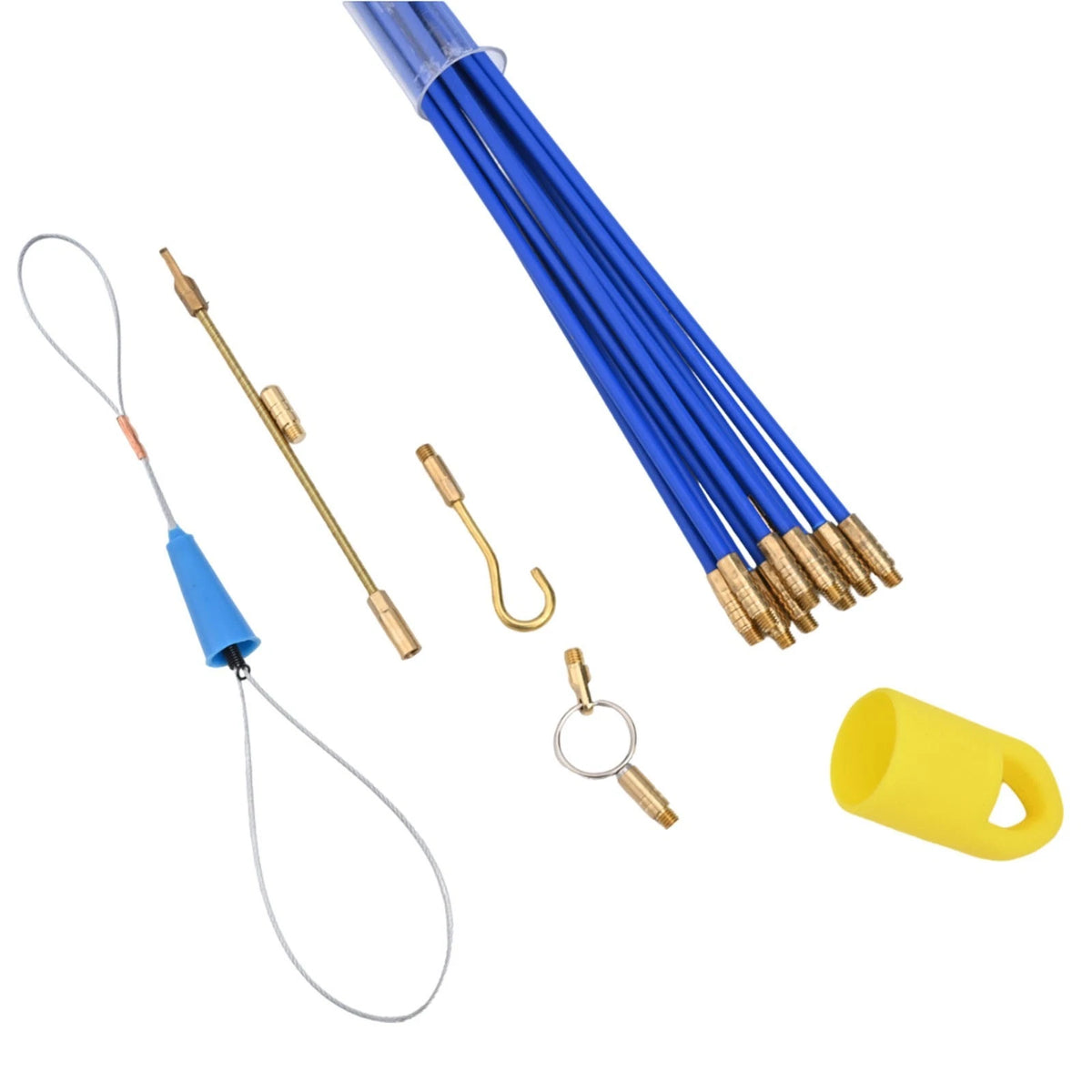 Hook End for Pulling Sliding Eye End 33cm Blue Length (2010–2023)