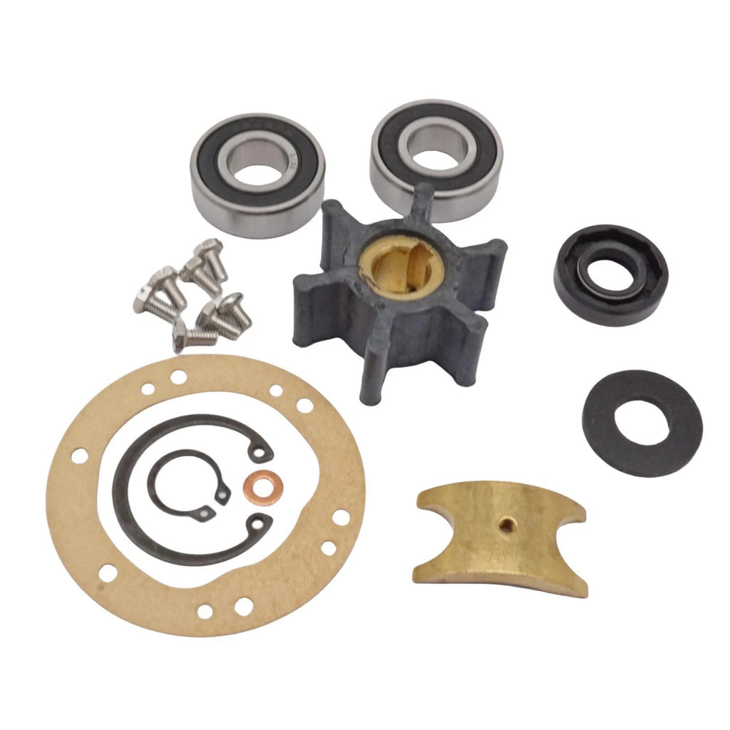 Sea Water Pump Minor Rebuild Kit for Yanmar 3GM 3GMF 3GM30F (W/ 2.75" OD Gasket)