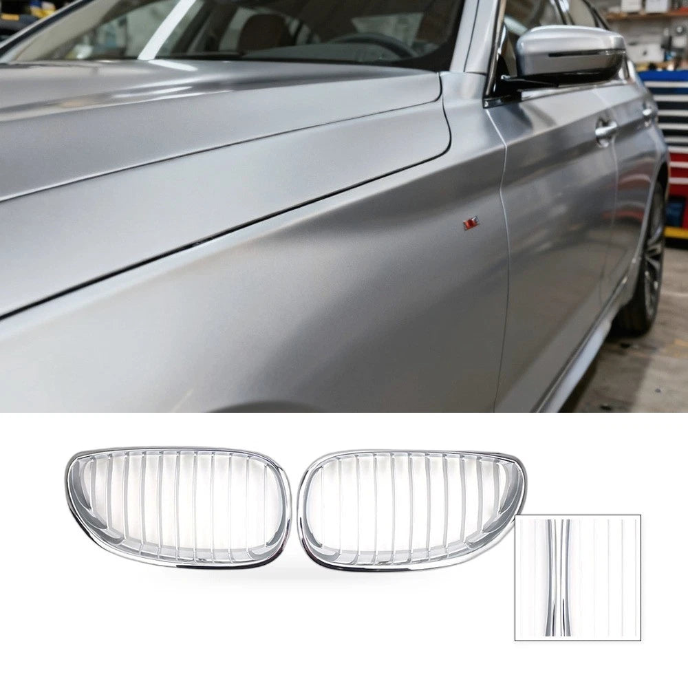 Chrome Front Bumper Grille for BMW 5 Series E60 E61 (2004–2009)