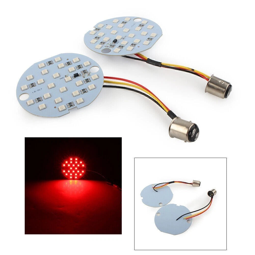 1157 BAY15d Turn Signal Red Light for Harley (Fitment Specific)