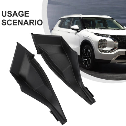 Pair Front Windshield Wrap Corner Trim Cover for