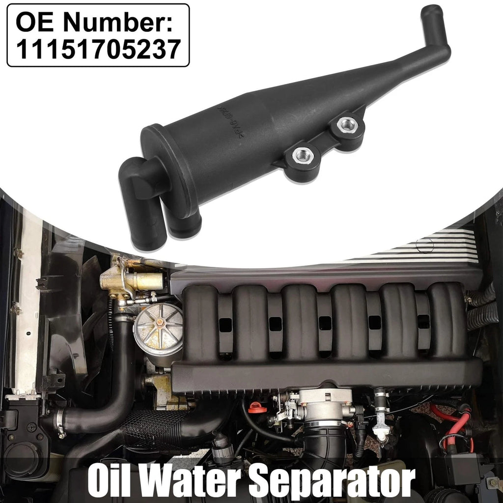 PVC Engine Crankcase Oil Water Separator for BMW Z8 X5 (2000–2003)