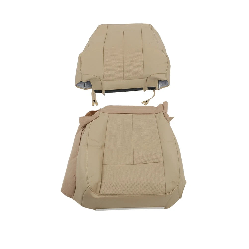 2X Leather Seat Covers for Ford Expedition (2007–2014) Camel Tan