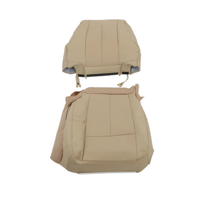 2X Leather Seat Covers for Ford Expedition (2007–2014) Camel Tan
