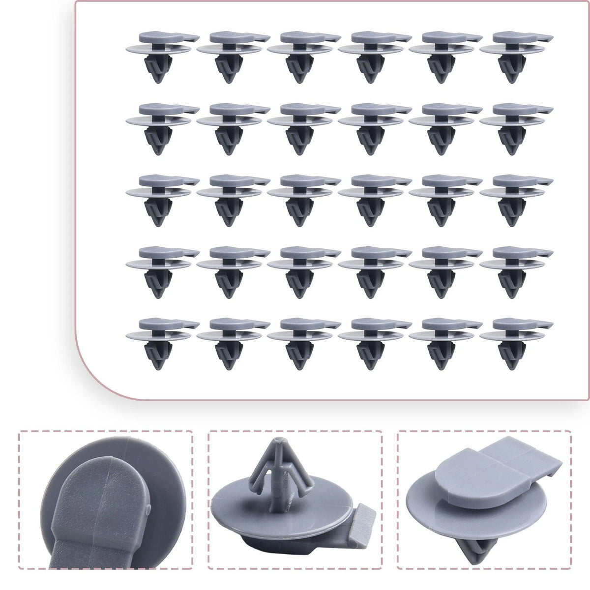 Wheel Arch Trim Clips for Mini Cooper R50 R52 R55 R56
