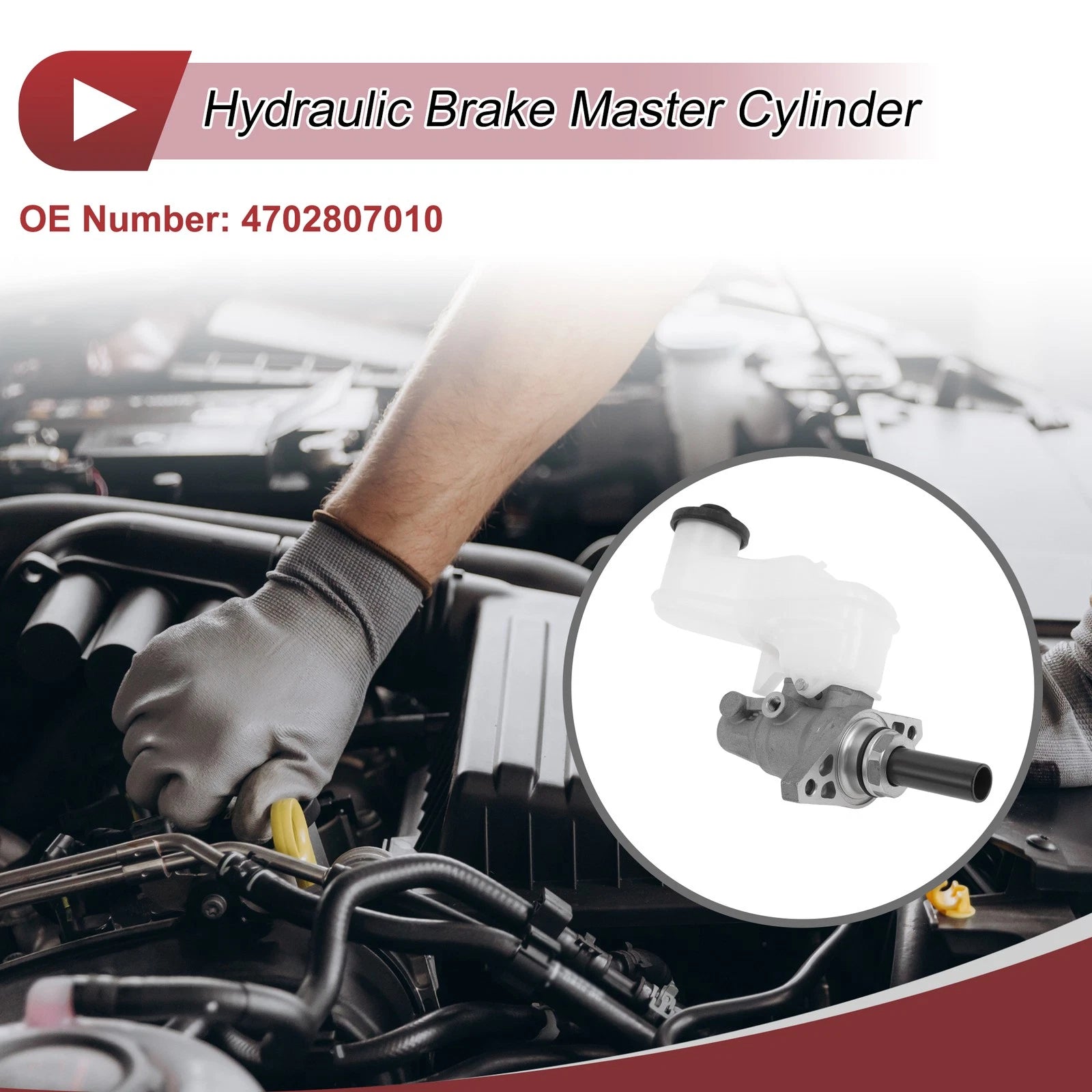 Brake Master Cylinder with Reservoir Replacement for Toyota Avalon (2005–2007)