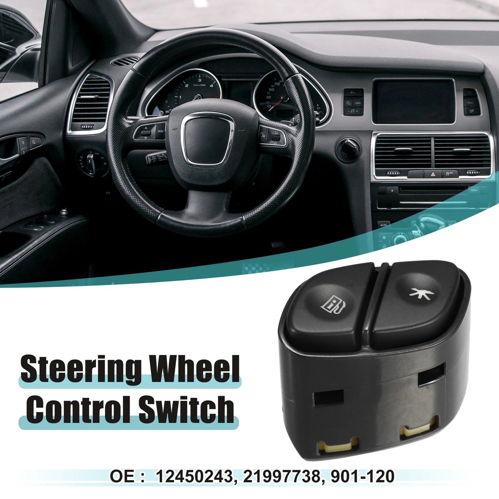 Cruise Control Switch Left Side for Chevrolet Trailblazer EXT (2002–2009)