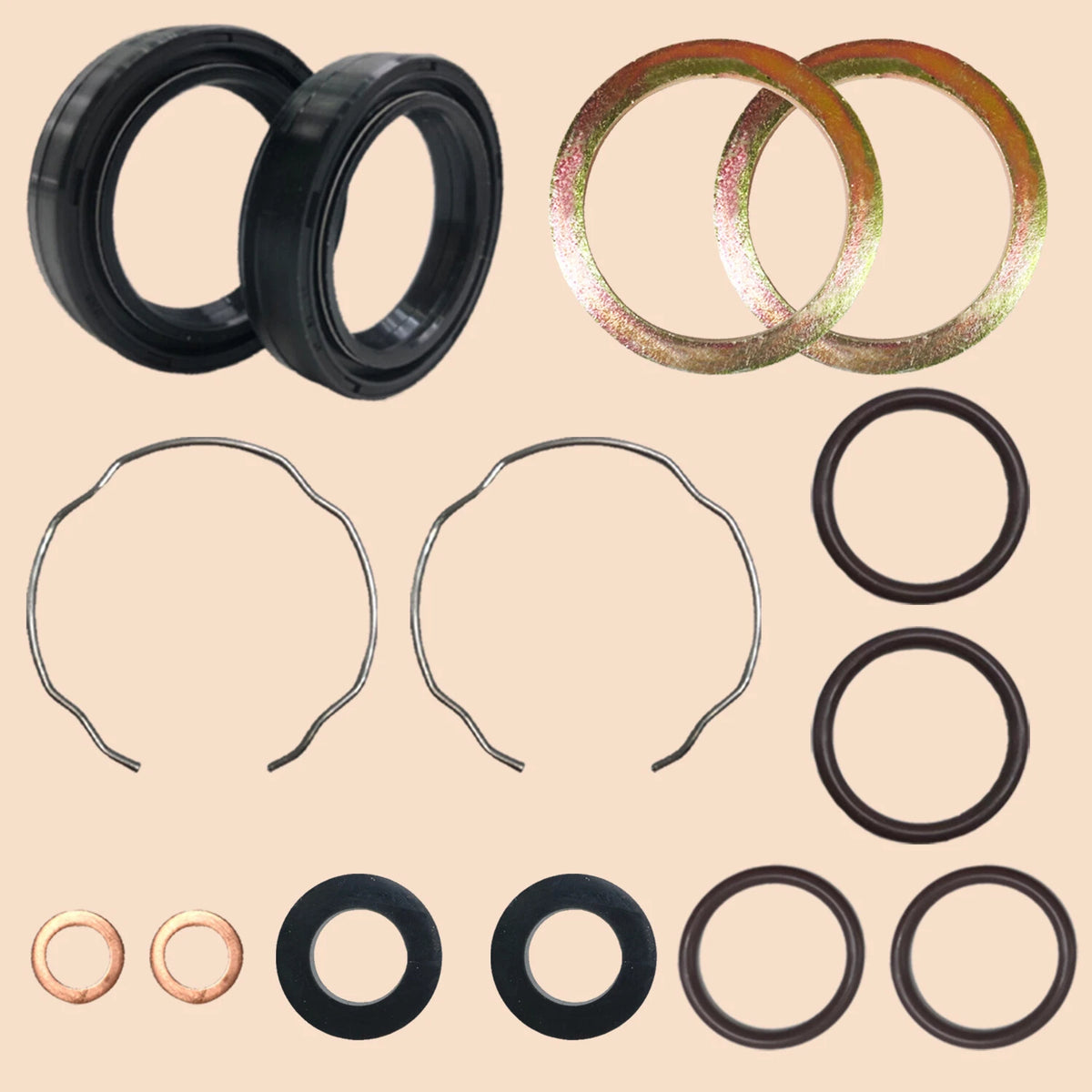 41mm Fork Oil Seal Kit for Harley Road King Electra Glide Softail (1994–2023)