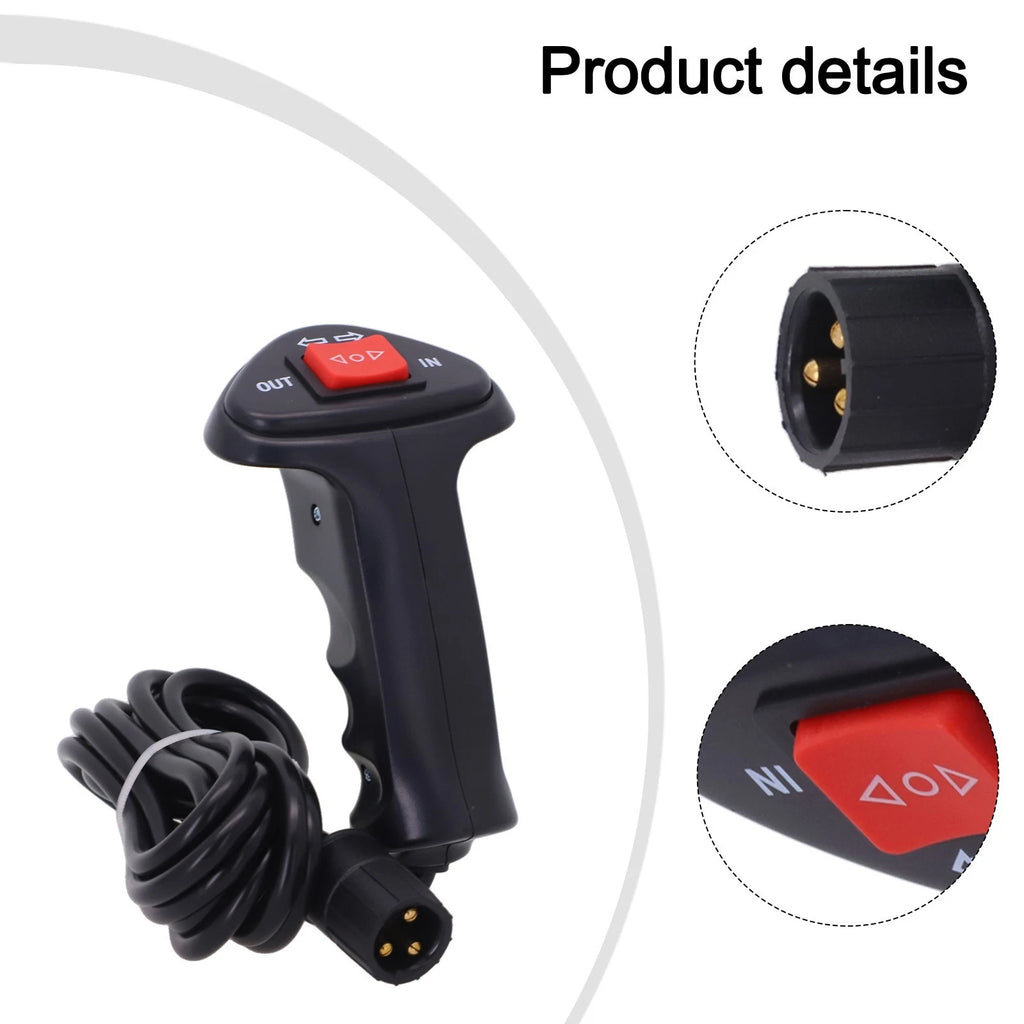 Handheld Electric Winch Remote Control for 3 Pin Interfaces (Universal)