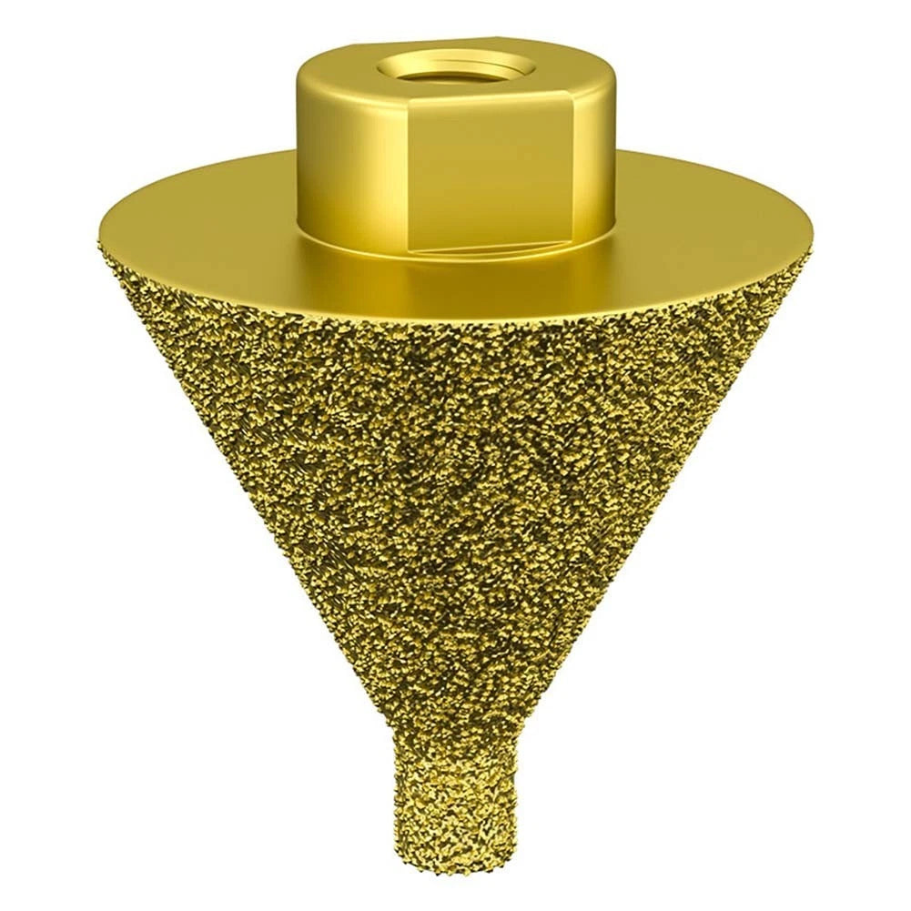 Emery Conical Grinding Wheel for Tile Chamfer Finishing (3850mm, M10 Thread)