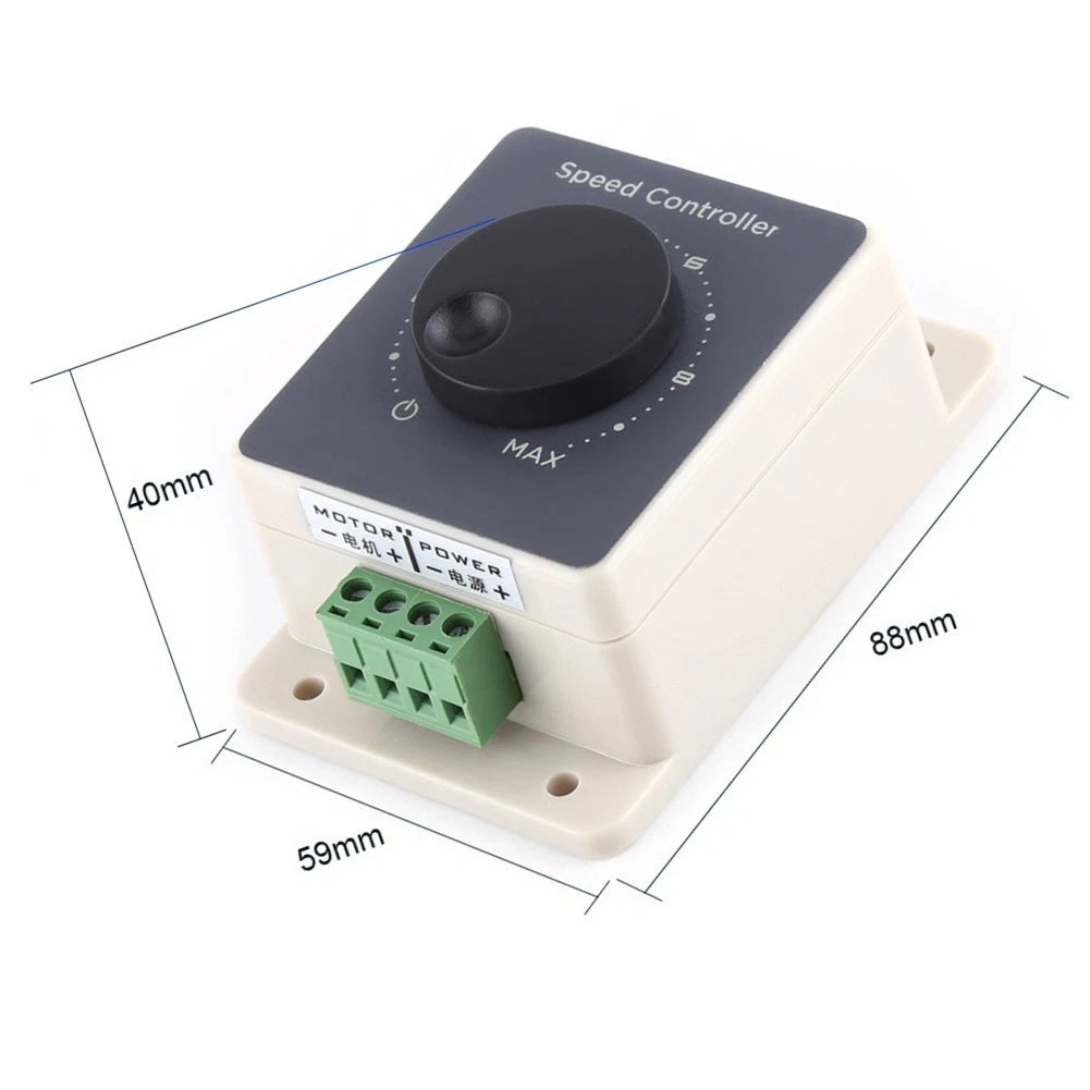 20A Waterproof Motor Speed Controller for DC 10-60V Vehicles