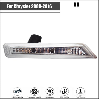 Turn Signal Light for Chrysler Town & Country (2008–2016) Right Side Mirror