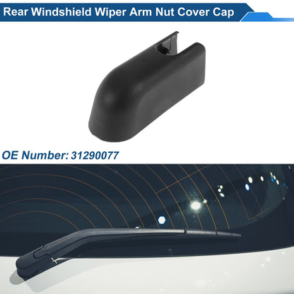 Rear Windshield Wiper Arm Nut Cover Cap for Volvo C30 (2007–2013) No.31290077