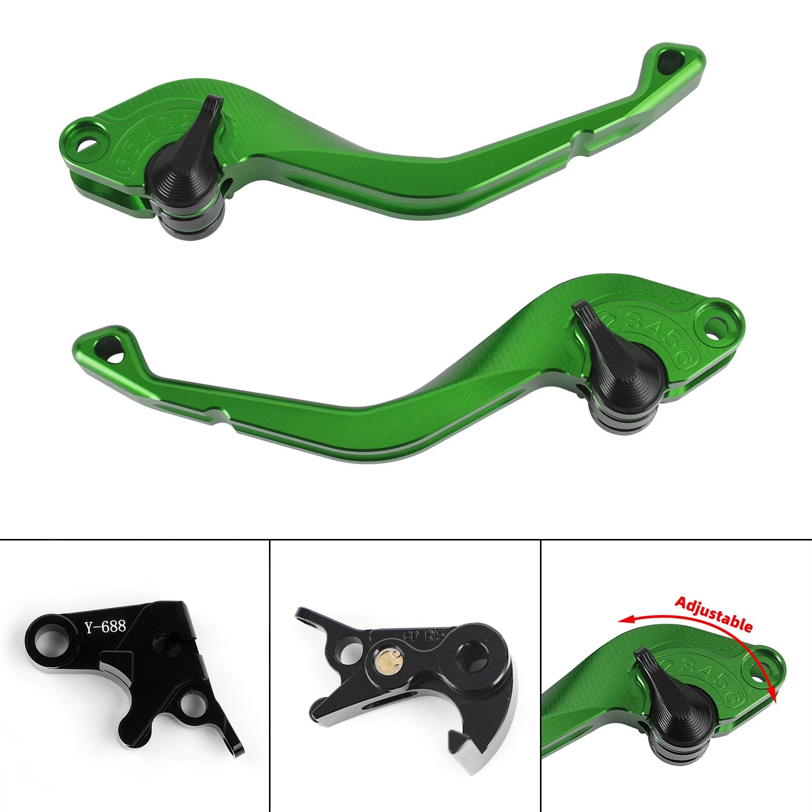 CNC Short Clutch Brake Lever for Yamaha YZF R1 R1S R6 MT-09/SP Tracer T9