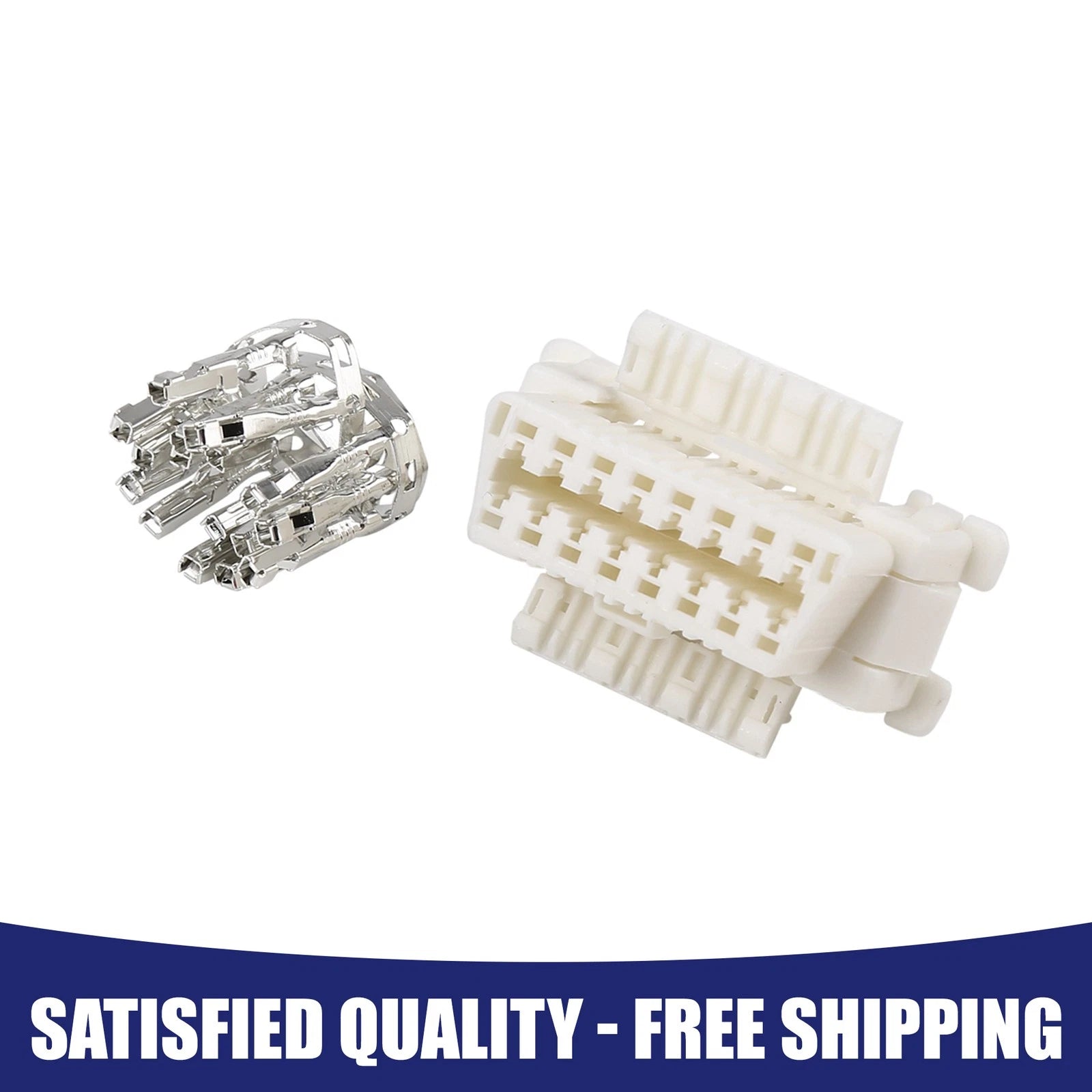 OBD2 Diagnostic Connector Female Socket for Toyota Kia (2000–2024)