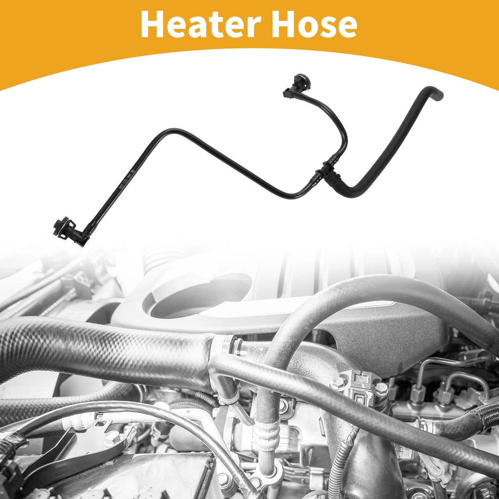 Heater Hose for Audi A4 allroad quattro (2012–2016) OEM Replacement Plastic Black