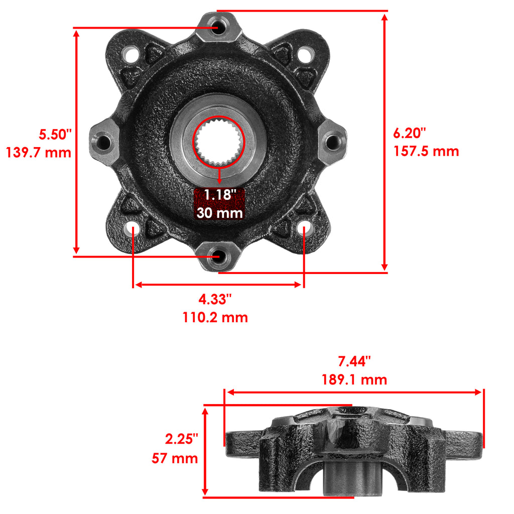 Front Left Or Right Wheel Hub for Polaris ACE 570 (2017–2019)