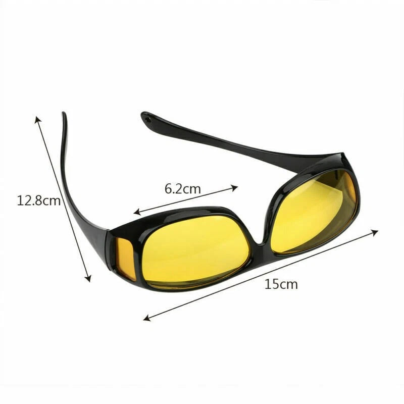 Sunglasses Polarized UV Protection Sports Night Vision Yellow Film
