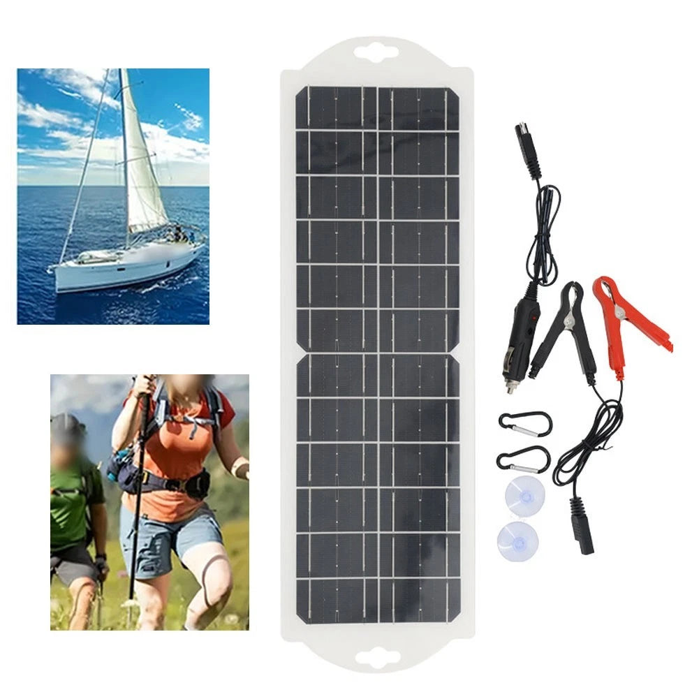 10W 12V Monocrystalline Solar Panel Charger for Yacht and Car