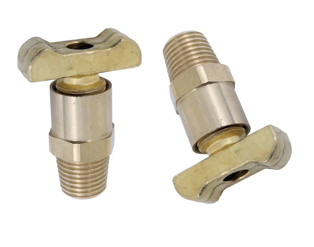Set of 2 Cylinder Block Drain Taps for Volvo Penta Mercruiser (82745, 16951A1, 18-4218)