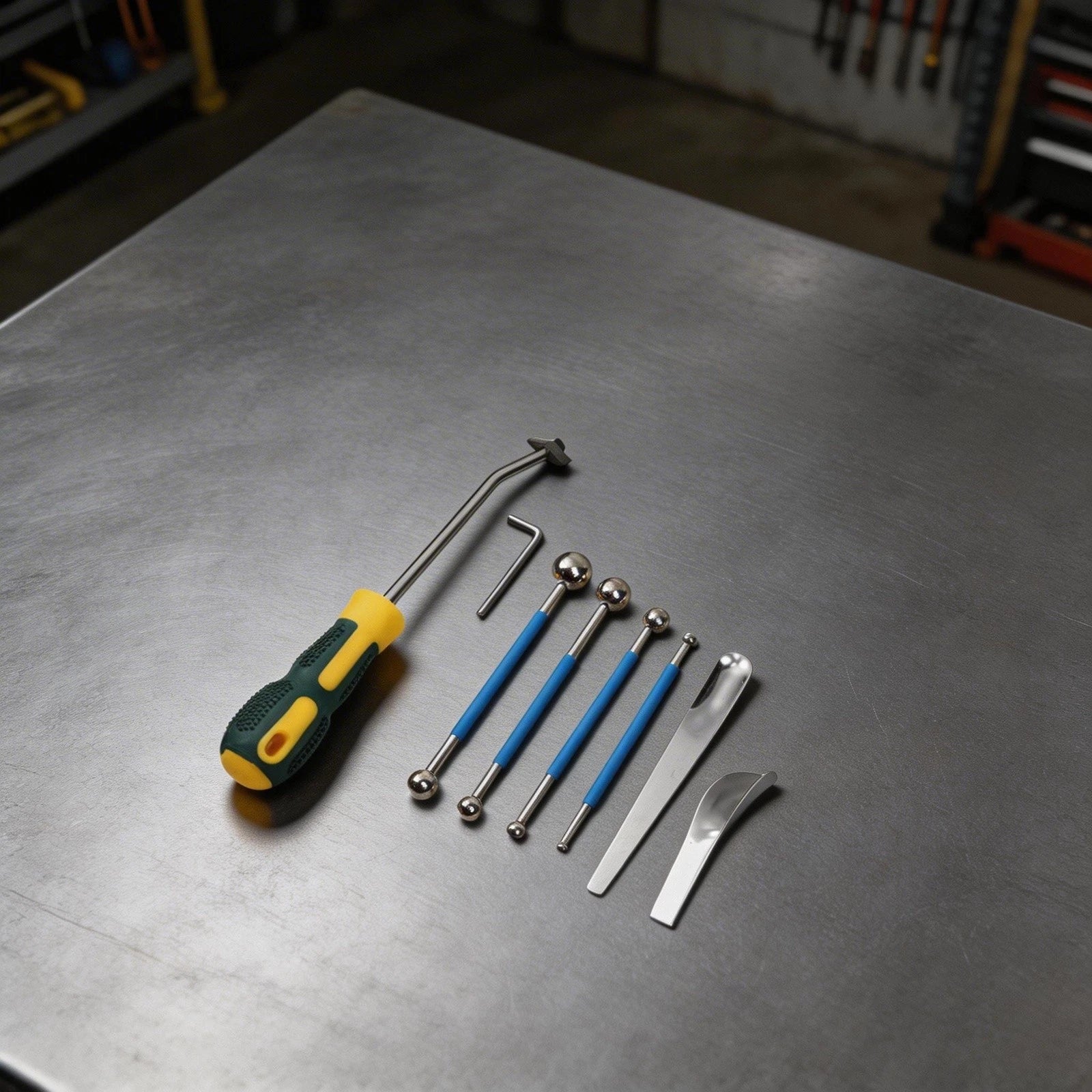 8-Piece Grout Removal Tool Set for Tile Floor Repair
