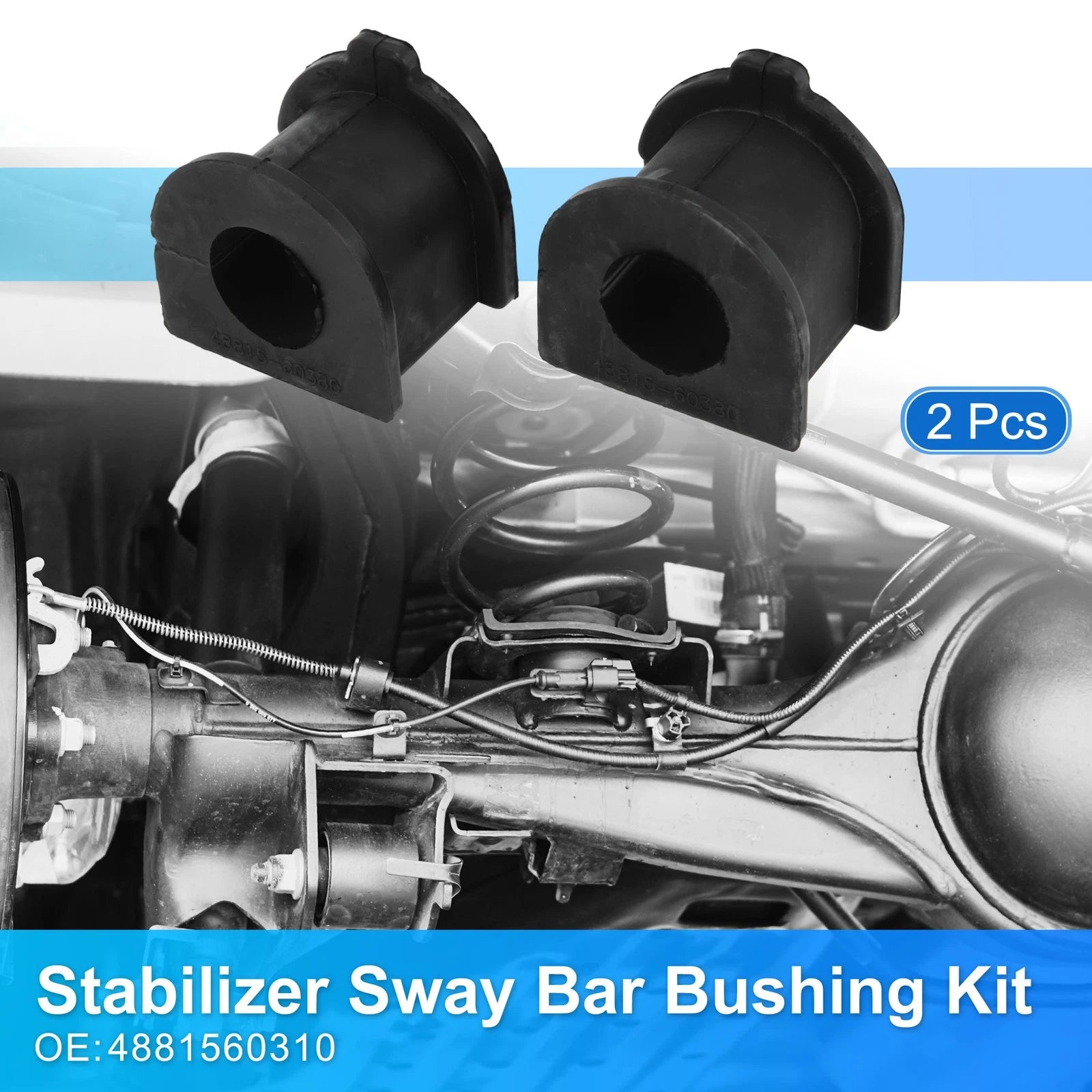 Stabilizer Sway Bar Bushing Kit Replacement for Toyota 4Runner (2003–2023)