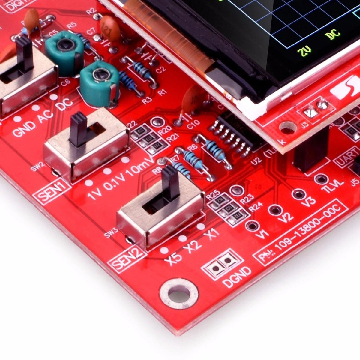 DSO138 Digital Oscilloscope Module with 2.4in TFT Display (DIY Kit)