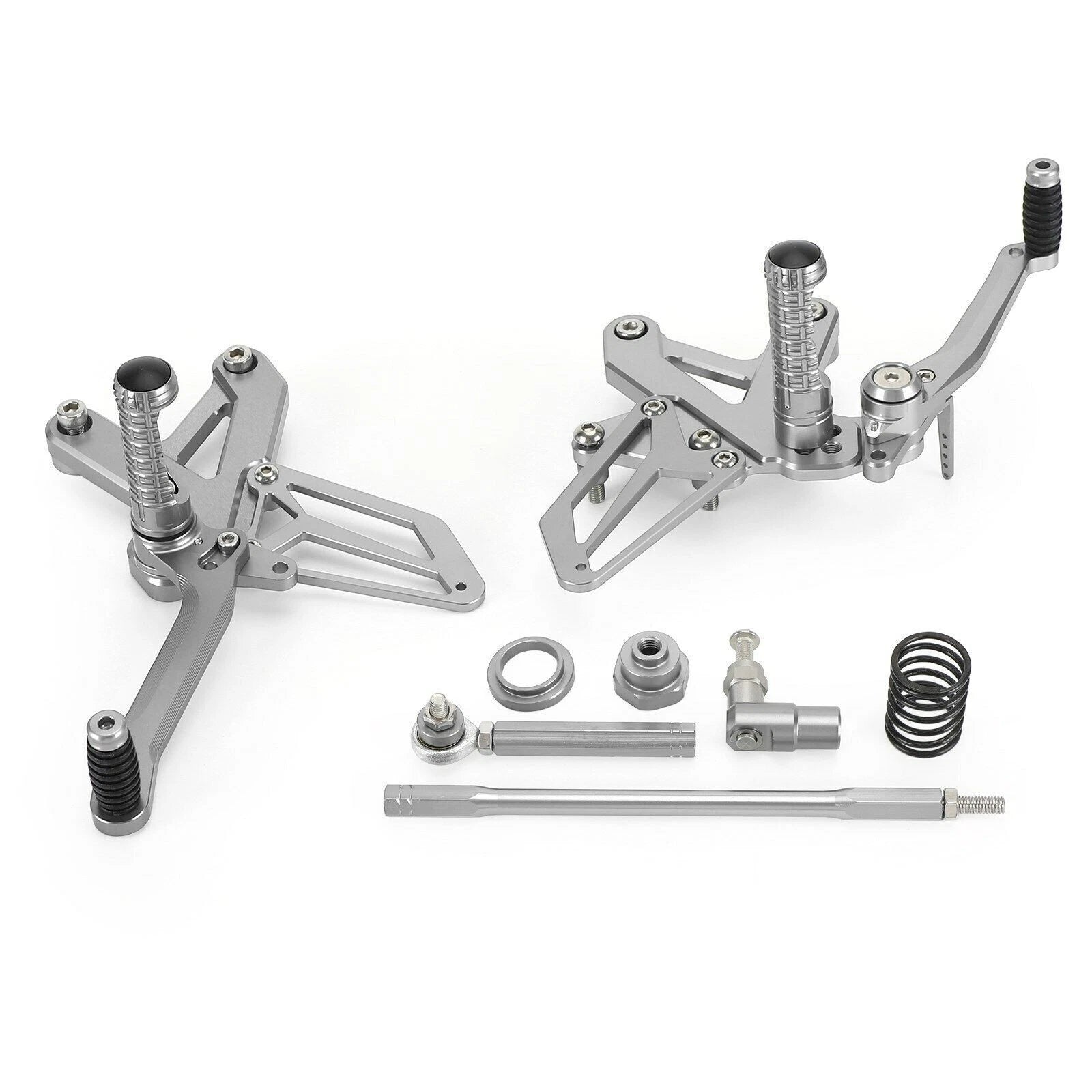 CNC Aluminum Rearsets Footpegs for Kawasaki Ninja ZX 25R (2020–Present)