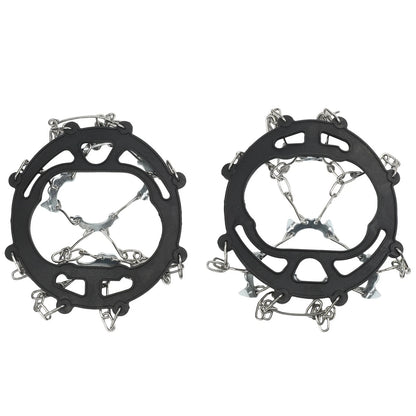 18 Tooth Crampon Antislip Shoe Covers for Snow and Ice