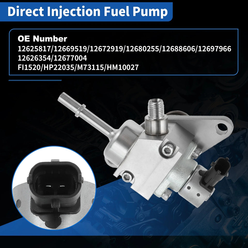 GDI High Pressure Fuel Pump Replacement for Chevrolet Silverado Tahoe (2014–2019)