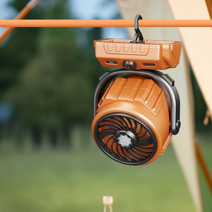 Remote Controlled Camping Fan with Light and Speed Settings