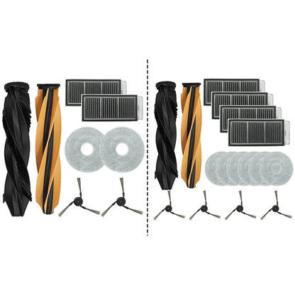 Main Brush 2 Side Brushes 2 Filters 2 Mop Cloths for Dreame Matrix 10 Ultra